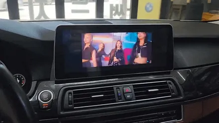 온라인구매 NAVIFLY 안드로이드 올인원 설치 BMW530D 인천수입차 내비작업