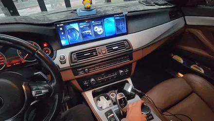 BMW 530D F10 14.5인치 안드로이드 올인원 의뢰장착