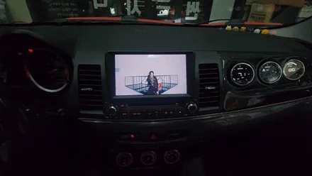 미쓰비시 랜서 안드로이드 올인원 360어라운드뷰 카메라 의뢰장착