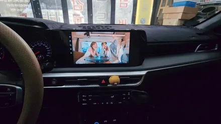 기아 K5 DL3 10인치 대화면 카나로 X-plus 안드로이드 올인원 장착했어요.