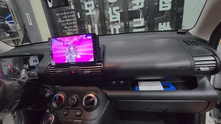 카나로 Q 올인원내비게이션 캐스퍼 차량에 장착