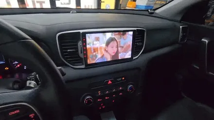 인천 카나로올인원 스포티지QL 안드로이드네비 매립 후방카메라 설치후기