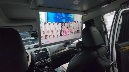 더뉴모하비 비클시네마 VC-173ST 천정모니터 장착했어요.