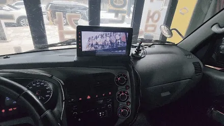 봉고3 EV 순정네비보다 좋다! 카나로 Q 안드로이드 올인원 장착