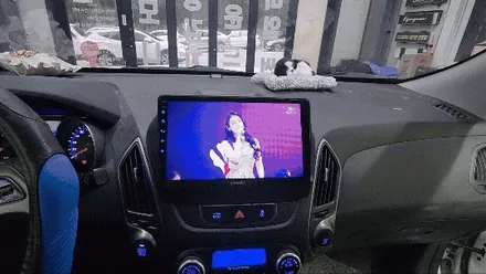 뉴투싼ix 탑오브탑 카나로 X-plus 안드로이드 장착완료