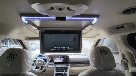 인천 카니발 KA4 천정모니터 전문설치! 비클시네마 VC173ST 플렉스!
