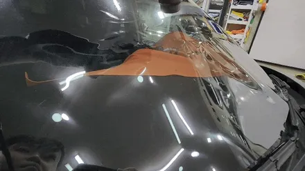 인천 루마버텍스 주안공단점 티구안 틴팅 전면 측후면 썬루프까지 전체썬팅 재시공