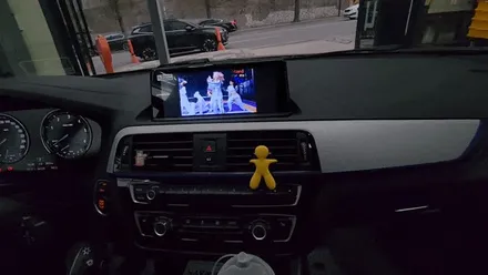 BMW 118D 8.8인치 안드로이드 올인원 내비매립 의뢰설치