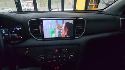 인천 카나로올인원 스포티지QL 안드로이드네비 매립 후방카메라 설치후기