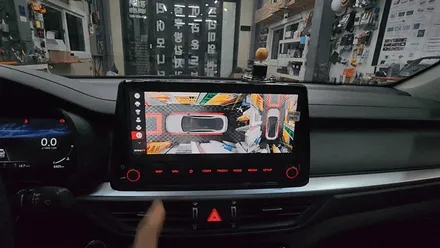 올뉴K3 Aview 3D 콤보 360도 실시간 고화질 어라운드뷰 시공완료
