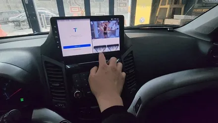 인천 카나로 X PRO 올인원내비와 후방카메라 올란도 설치작업