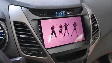 티맵도 가능한 카나로 XPLUS 안드로이드 올인원 강추제품! 아반떼MD 내비교체 작업