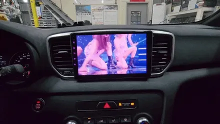 인천 올인원 내비매립 카나로 X-PLUS 설치 스포티지 더볼드 작업내용