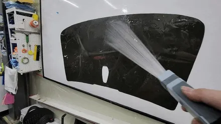 BMW X1 루마 버텍스 썬팅필름 전면 측후면 썬루프 재시공 인천 주안경인카 틴팅샵