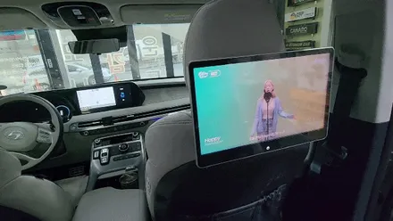 더뉴팰리세이드 포커스 노바 X13 안드로이드 13인치 리어모니터 장착기