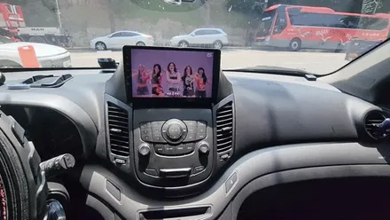인천 올란도 내비매립 교체 카나로 X-plus 안드로이드 올인원 깔끔한 설치