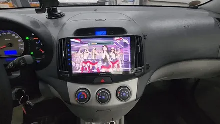 인천 중고차 내비매립 아반떼HD 카나로 X-plus 안드로이드 올인원 후방카메라 장착
