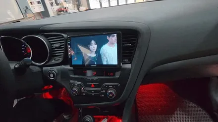 인천 카나로 X-plus 올인원 안드로이드 내비게이션 K5 시공작업