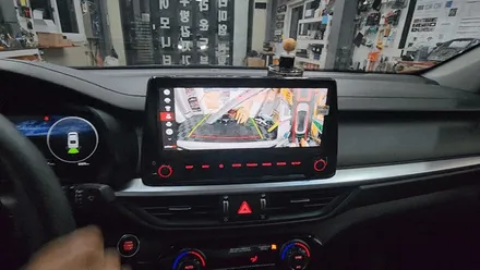 올뉴K3 Aview 3D 콤보 360도 실시간 고화질 어라운드뷰 시공완료