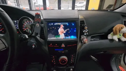 티볼리아머 내비설치 인천 카나로 X-plus 안드로이드 올인원 장착업체시공