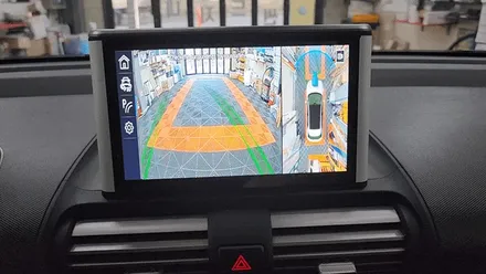 캐스퍼 순정네비연동 360서라운드뷰 원테이크 NV8000 장착했어요.