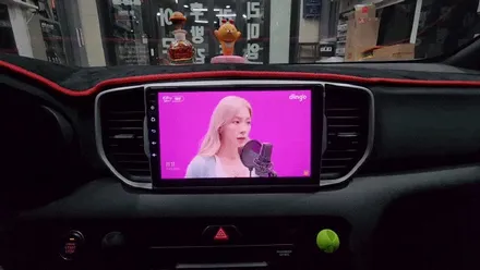 인천 카나로 올인원 X-PLUS 설치작업 스포티지QL 내비매립 장착