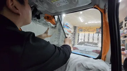 인천 레이 시그니처 신차탁송 루마 버텍스 썬팅 + 파인뷰 LXQ2000 + PPF 필름 시공