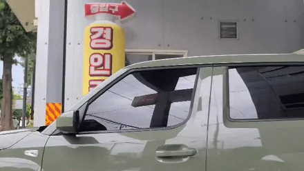 현대 캐스퍼 신차썬팅 세인트아모 아쿠아 틴팅필름 전면 & 측후면 + PPF 생활보호필름 시공