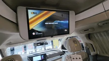 인천 카니발KA4 하이리무진 호매틱스 박스Q 스마트TV 안드로이드10 탑재 셋탑기기 장착