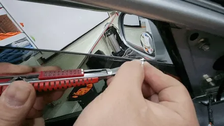 인천 중고차 틴팅 아반떼HD 루마 버텍스 300 썬팅필름 전체 재시공
