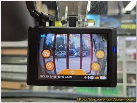 [노원 18주년 아우라]  쉐보레 스파크, 더뉴스파크 - 만도 QHD 블랙박스 QX80
