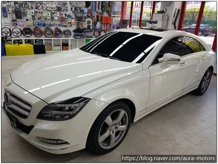 [노원 아우라]  벤츠 CLS - 3M CM30, CM05, 만도 블랙박스 S70, 럭셔리카매트, 불스원 프리미엄 5중필터
