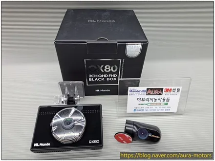 [노원 18주년 아우라]  쉐보레 스파크, 더뉴스파크 - 만도 QHD 블랙박스 QX80