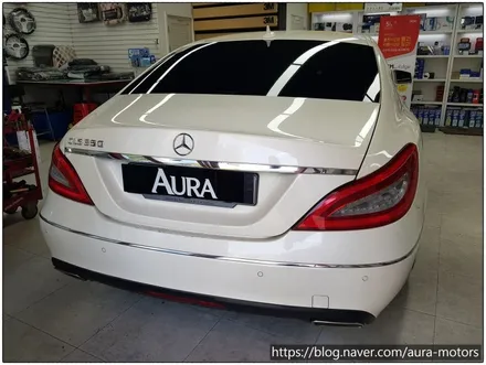 [노원 아우라]  벤츠 CLS - 3M CM30, CM05, 만도 블랙박스 S70, 럭셔리카매트, 불스원 프리미엄 5중필터