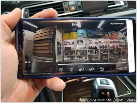 [노원 아우라] BMW 730LD - 만도 블랙박스 X7 , WiFi 동글이