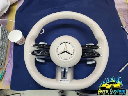 수원 동탄 벤츠GLC43AMG 카본핸들커스텀 튜닝 아우라커스텀 / 오산 수목원로