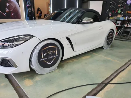 오산광택 BMW Z4 M40I 신차광택 오산유리막코팅 파이어볼독도 전문 메카디테일링 / 오산시 누읍동