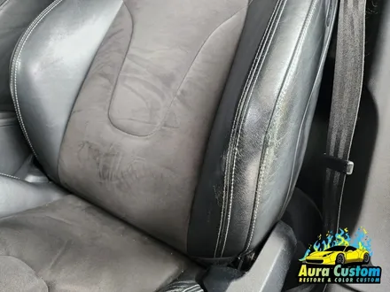 아우디TT 차량 수원중고차구매후 가죽크리닝 및 가죽복원 안전벨트컬러교체 아우라커스텀 / 오산 수목원로