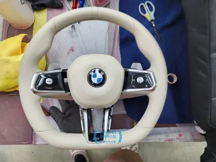 BMW740i 실내커스텀 실내옵션컬러의 아쉬움을 아우라커스텀 에서 깔끔하게 해결 / 오산 수목원로