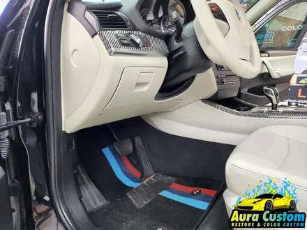 BMWX5 가죽컬러커스텀 아우라커스텀 수원 오산 동탄 실내커스텀전문 / 오산 수목원로