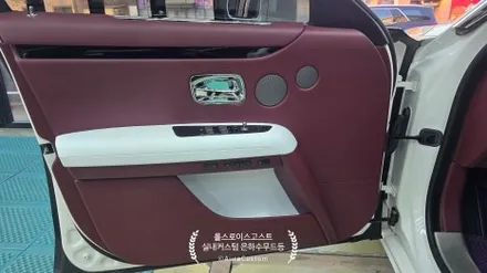 롤스로이스고스트 실내커스텀 은하수무드등 설치 실내 리디자인 아우라커스텀 / 오산시 누읍동