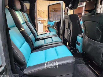 벤츠G바겐 G63AMG 실내커스텀 자동차실내도색 믿고맡길수 있는 퀄리티 아우라커스텀 / 오산 수목원로