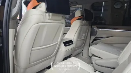 캐딜락에스컬레이드 은하수 포지드카본 블랙실내커스텀 의전시트 시공 아우라커스텀 / 오산시 누읍동