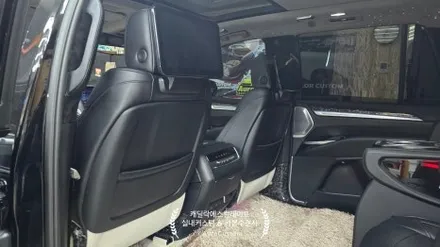 캐딜락에스컬레이드 은하수 포지드카본 블랙실내커스텀 의전시트 시공 아우라커스텀 / 오산시 누읍동