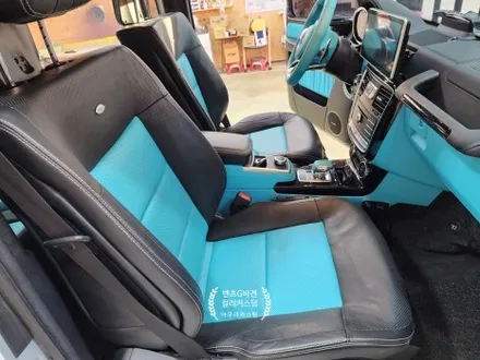 벤츠G바겐 G63AMG 실내커스텀 자동차실내도색 믿고맡길수 있는 퀄리티 아우라커스텀 / 오산 수목원로