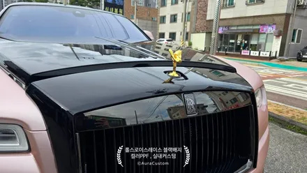 롤스로이스레이스 실내커스텀 컬러매칭 마감 디자인까지.. 이게 진짜 \