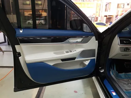 서울 자동차실내복원 BMW745e 컬러커스텀 가죽복원 아우라커스텀 레텍코리아 오산본점 / 오산시 누읍동