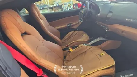 페라리488GTB 실내커스텀 빛과 색의 조화 페라리실내커스텀 으로 새로운분위기를 만들다 아우라커스텀 / 오산시 누읍동