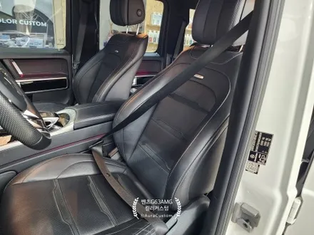 벤츠G63AMG 있는그대로의 변화 안전벨트교체 가죽복원 컬러커스텀 한번의 선택이 매우 중요합니다. 최고의 시스템 아우라커스텀 / 오산 수목원로