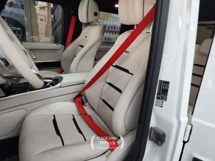 벤츠G63AMG 있는그대로의 변화 안전벨트교체 가죽복원 컬러커스텀 한번의 선택이 매우 중요합니다. 최고의 시스템 아우라커스텀 / 오산 수목원로